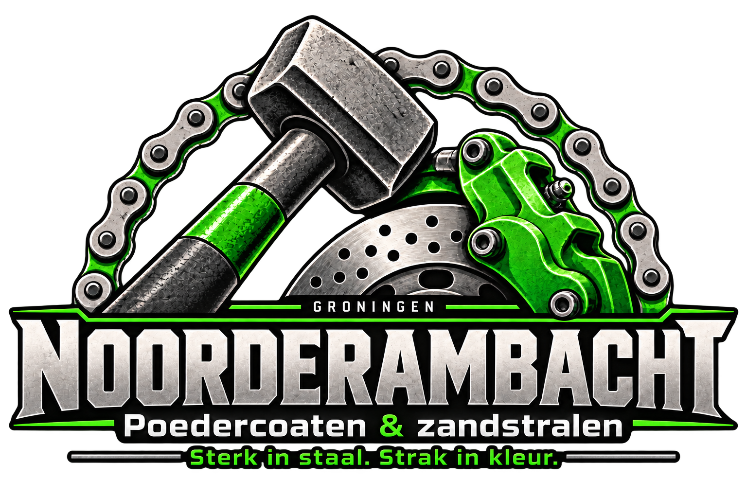Noorderambacht — poedercoaten en zandstralen